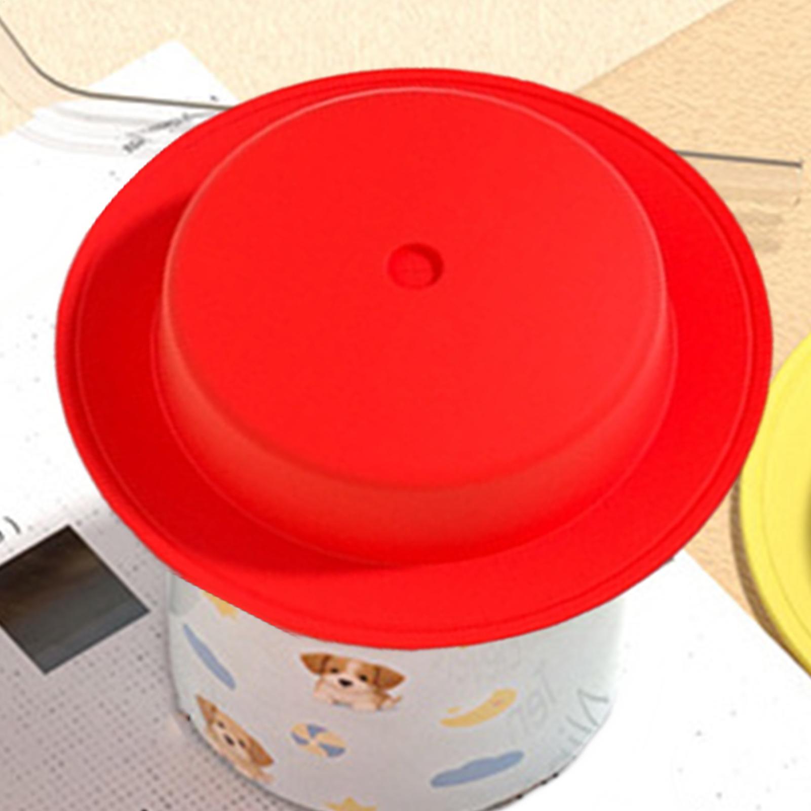 Home Office Gadgets - Silicone Cup Covers Hat Design Airtight