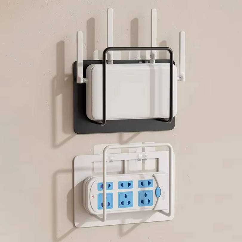 Cable Management Box - Wall Mount Router Stand Rack with