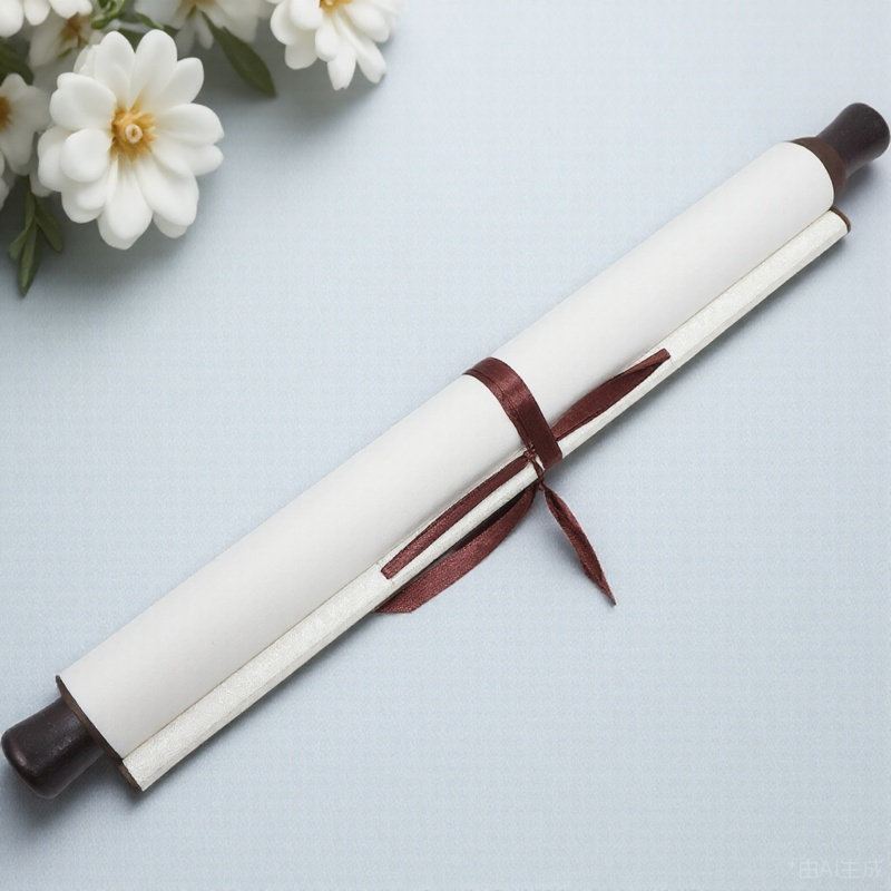 Home Office Wallpaper - 1Pcs Calligraphy Mounting Scroll Chinese Xuan
