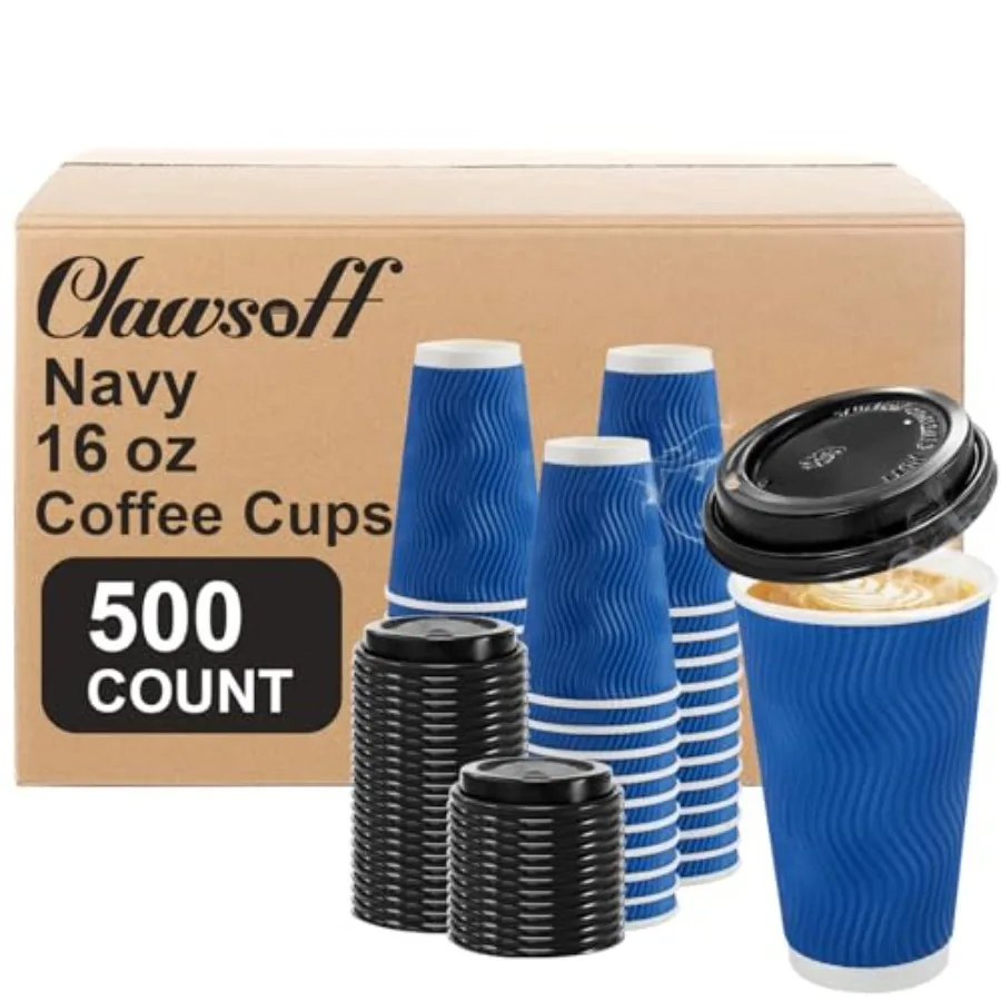 Home Office Wallpaper - 500 Pack Coffee Cups with Lids