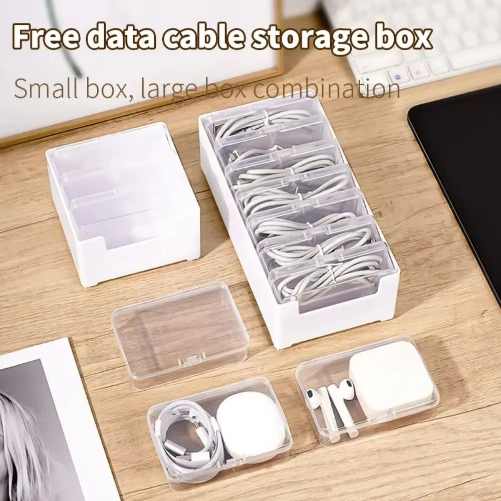Cable Management Box - Data Cable Storage Box Cable Mobile