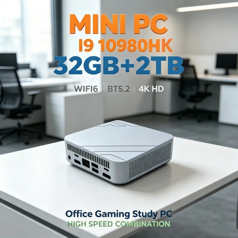 Home Office Windows 11 - Mini PC Intel Core I9 10980HK