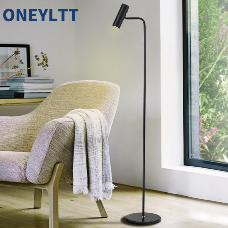 Home Office For Two - Modern LED Dimmable Floor Lamp Gold/Black/White