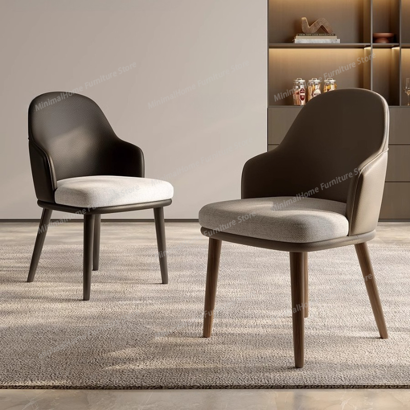 Home Office Interior Design - Bar Stools Modern wood Furniture decoration