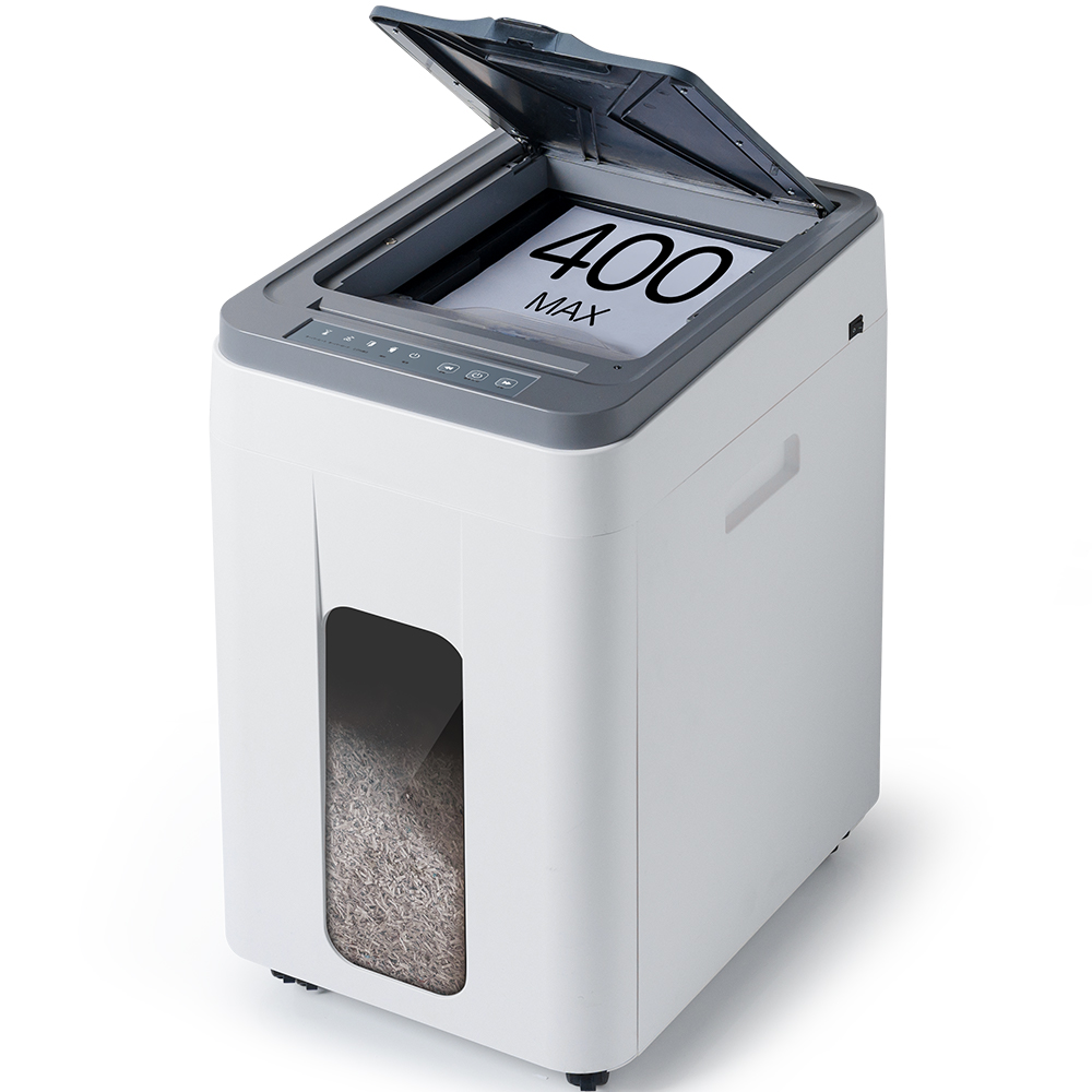 Paper Shredder Micro - 50L Auto Feed Paper Shredder: 400