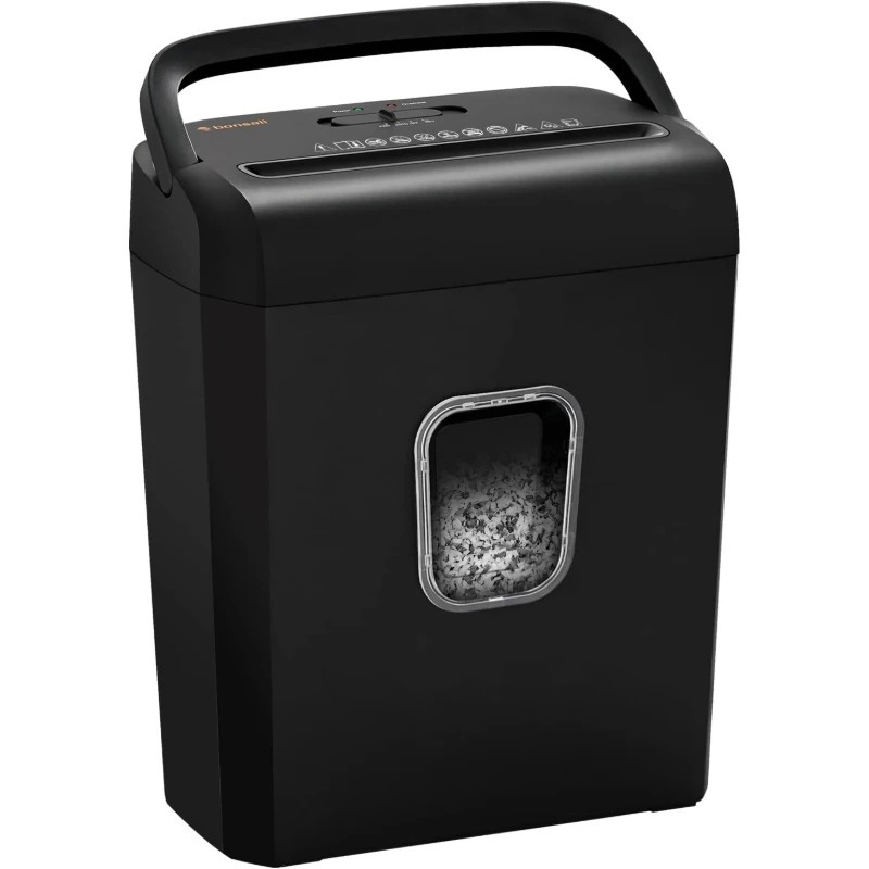 Paper Shredder Micro - Bonsaii 6-Sheet Micro-Cut Paper Shredder, P-4