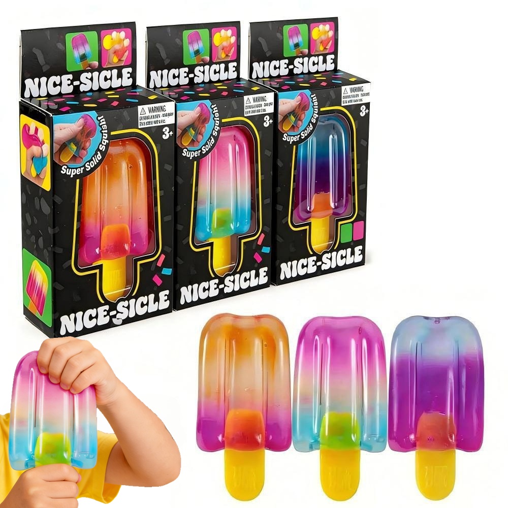 Home Office Gadgets - 1/3pcs Ice Cream Squishy Squeeze Toy