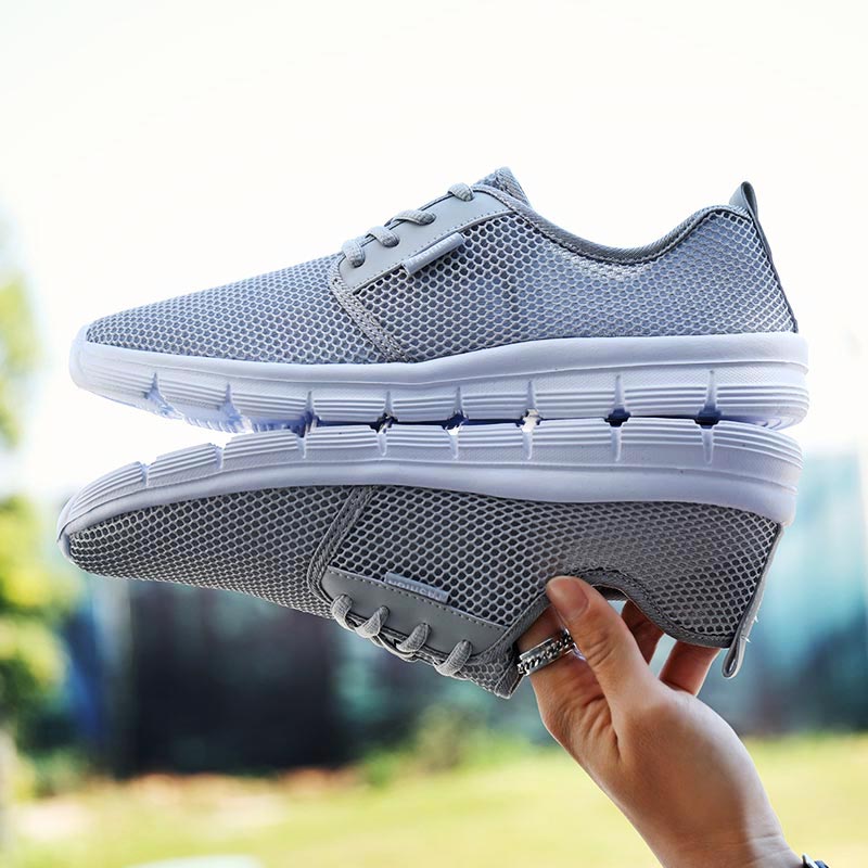 Home Office News Uk - Big Size Summer Breathe Mens Sneakers