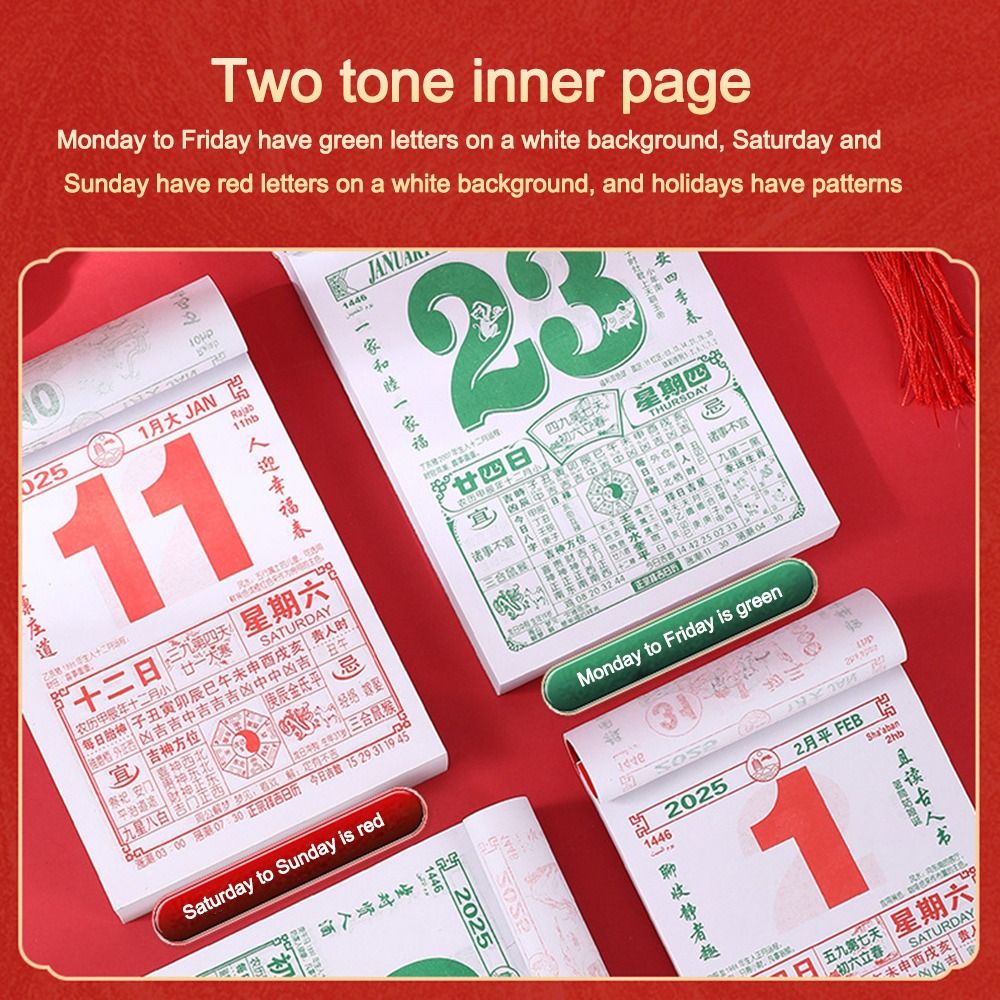 New 2026 Chinese Calendars Dai - огляд і ціна Home Office Gadgets