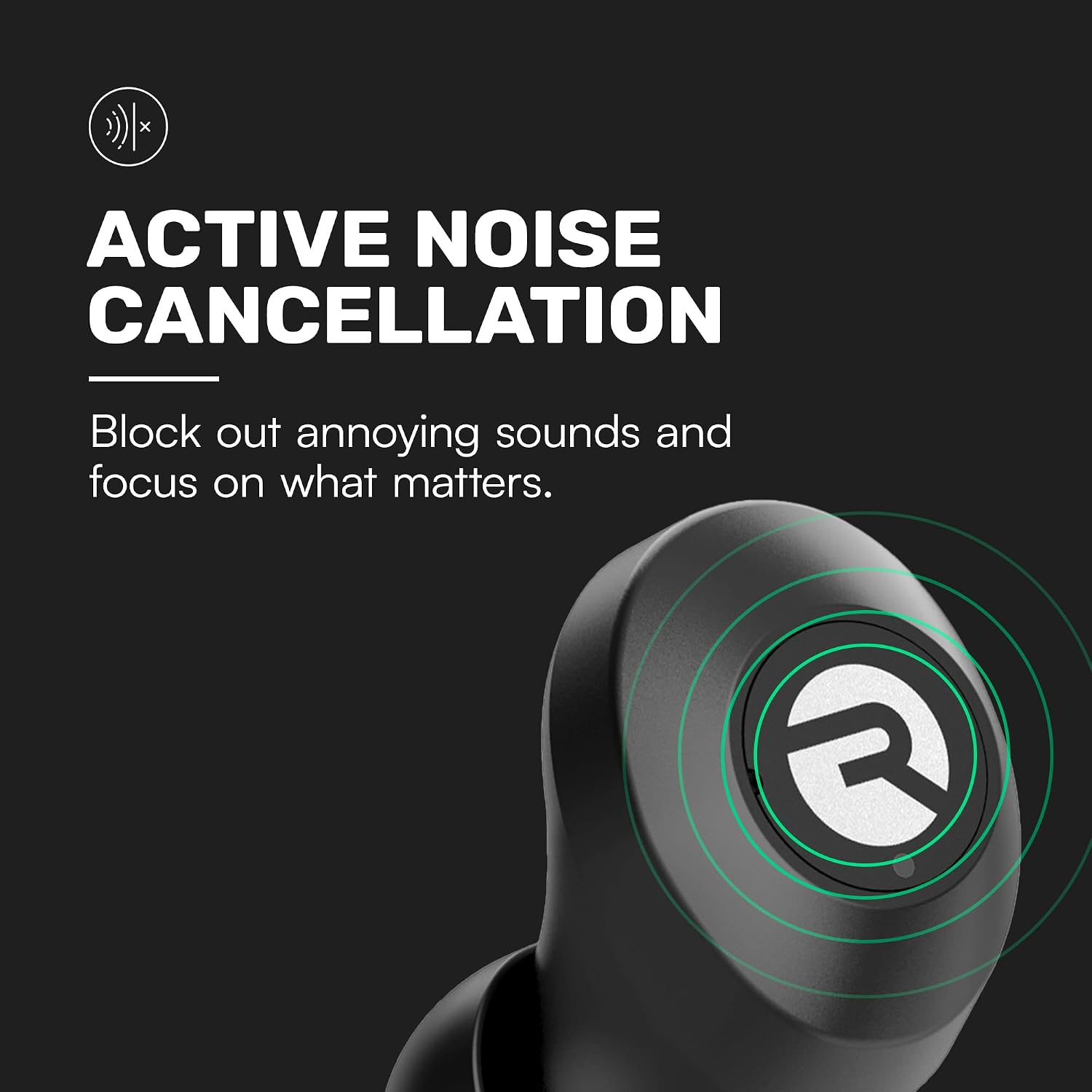 Wireless Earbuds with Active N - огляд і ціна Noise Canceling Headphones