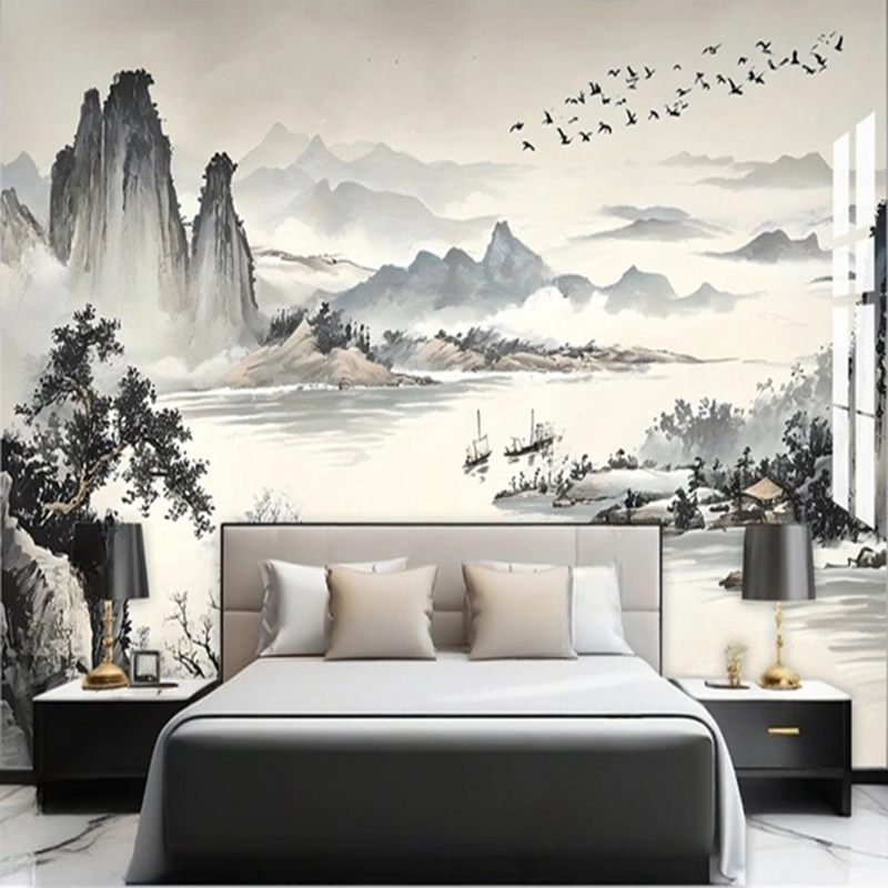 Custom Wallpaper New Chinese S - огляд і ціна Home Office Wallpaper