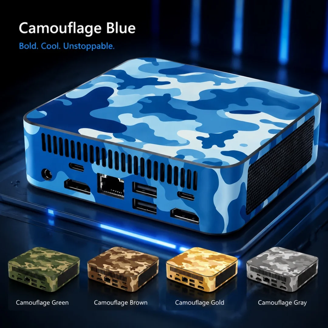 Camouflage Intel N150 Mini PC  - огляд і ціна Home Office Windows 11