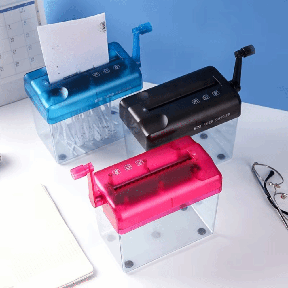 Mini Manual Paper Shredder Tra - огляд і ціна Paper Shredder Micro