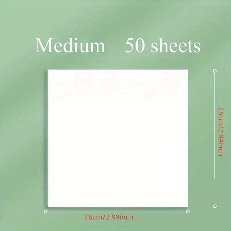 50Sheets/pcs Transparent Memo  - огляд і ціна Sticky Note Dispenser