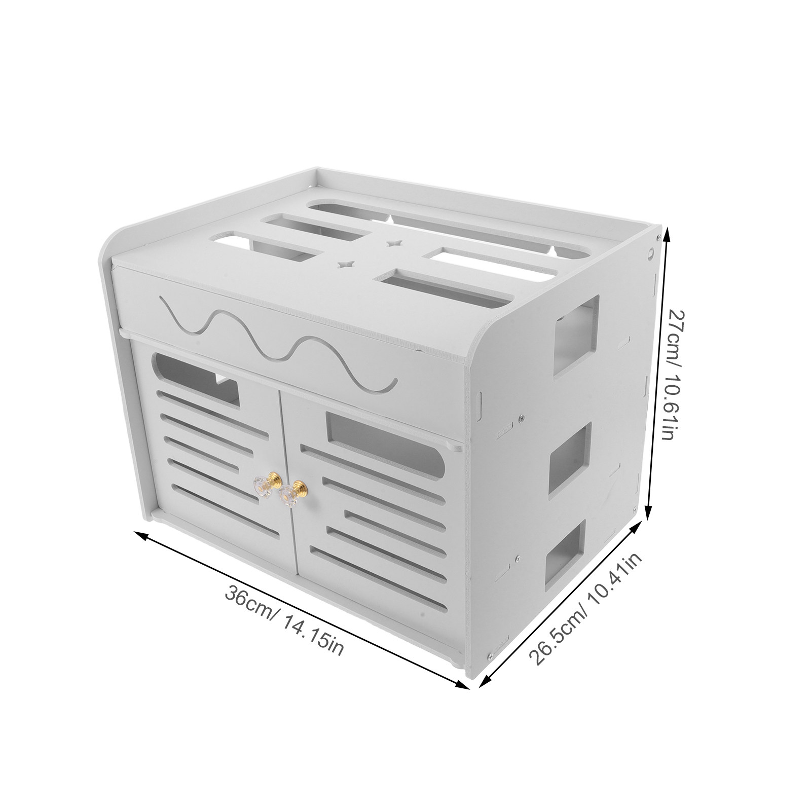 3 Layers WiFi Router Storage B - огляд і ціна Cable Management Box