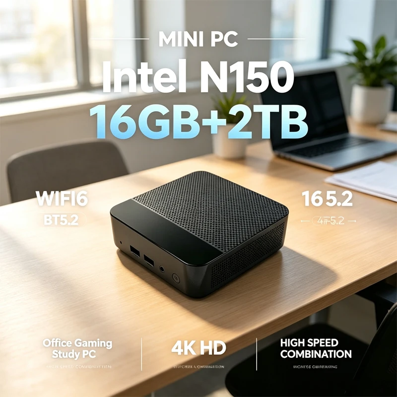 Windows 11 Mini PC Intel N150  - огляд і ціна Home Office Windows 11