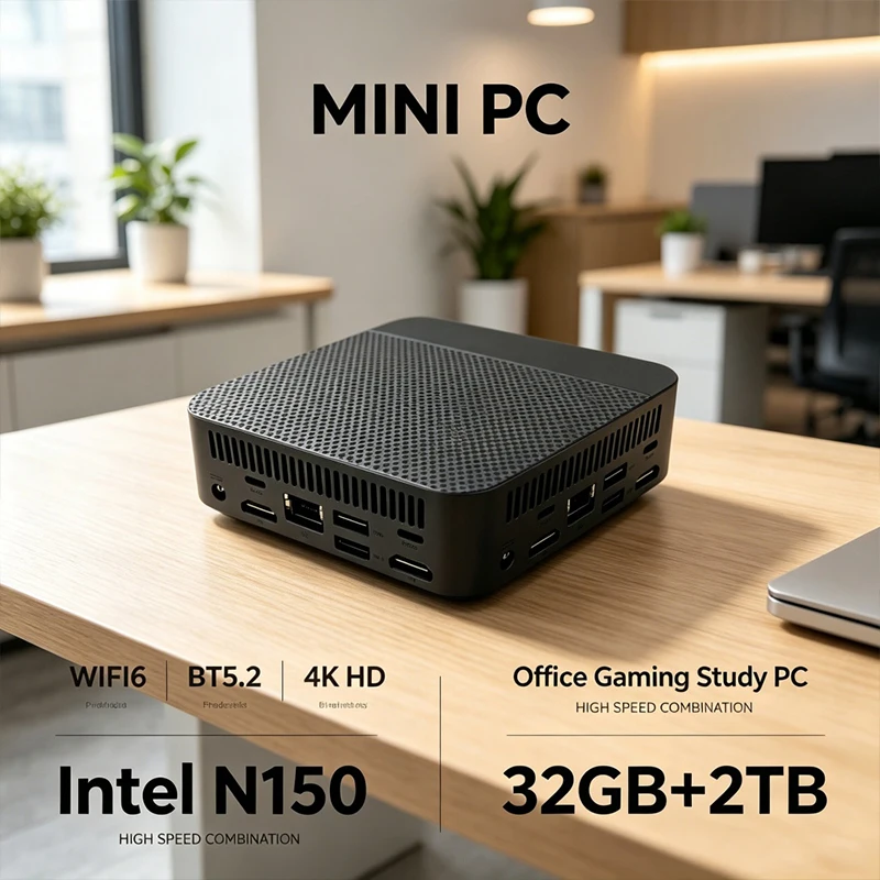 Windows 11 Mini PC Intel N150  - огляд і ціна Home Office Windows 11