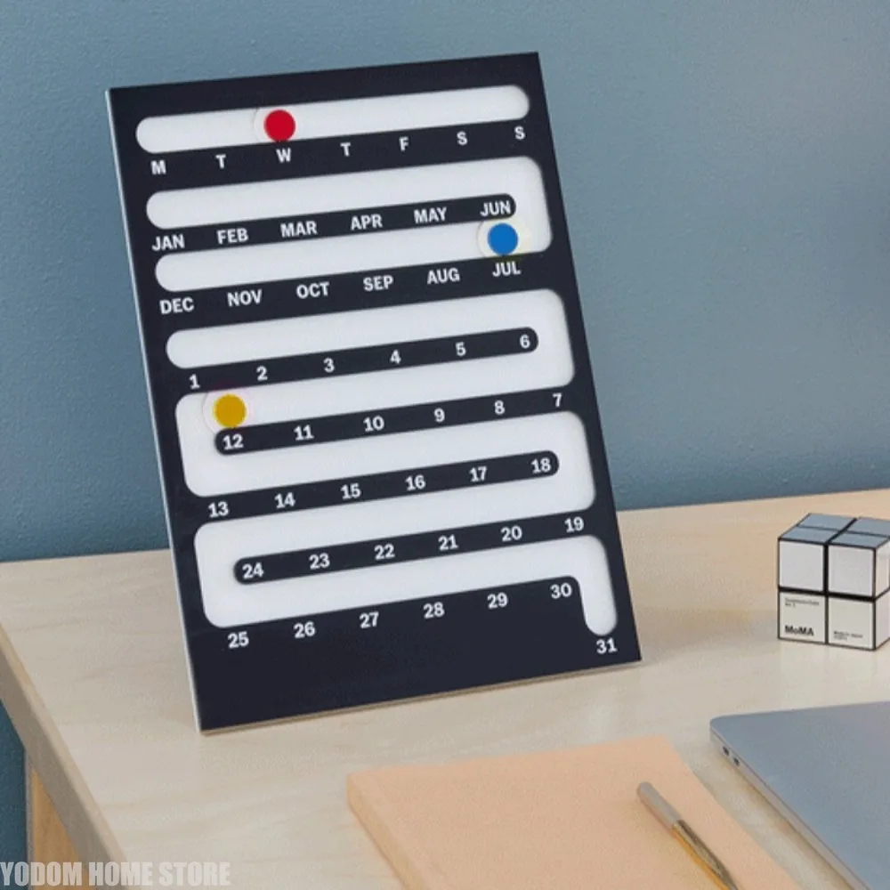 Nordic Acrylic Perpetual Calen - огляд і ціна Home Office Gadgets