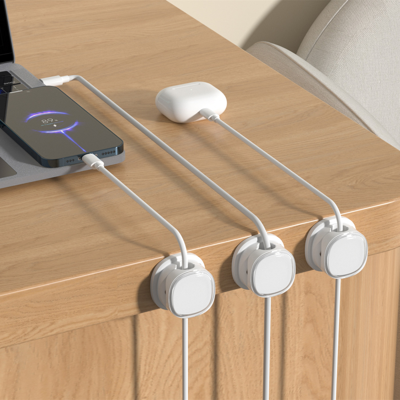 3/6/8/12PCS Magnetic Cable Cli - огляд і ціна Cable Management Box