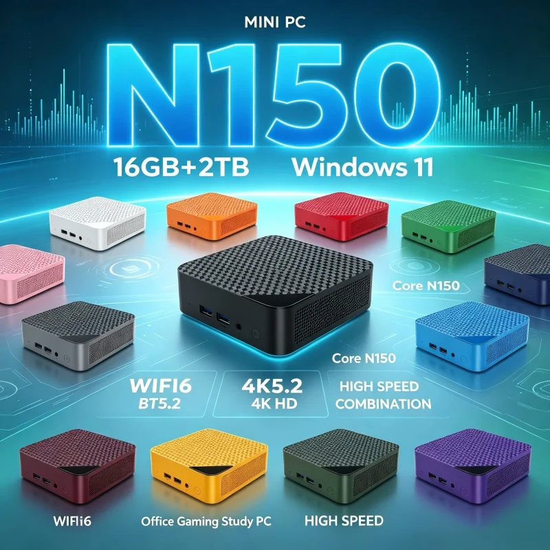 Compact Mini‑Desktop PC Core N - огляд і ціна Home Office Windows 11