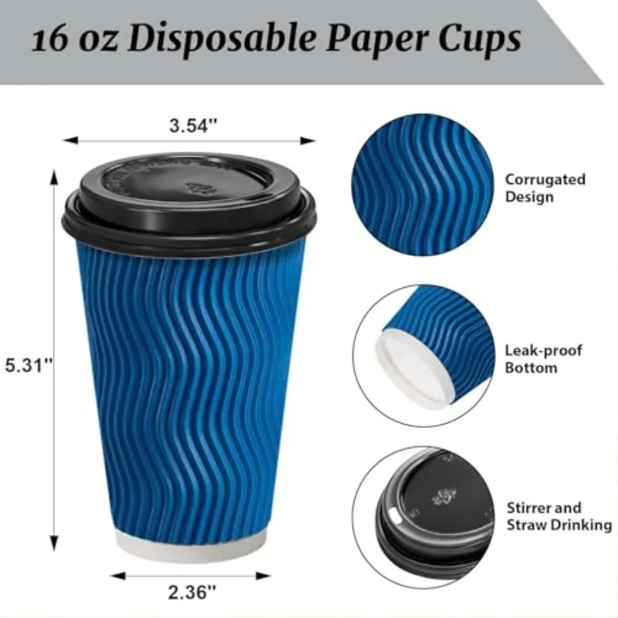 500 Pack Coffee Cups with Lids - огляд і ціна Home Office Wallpaper
