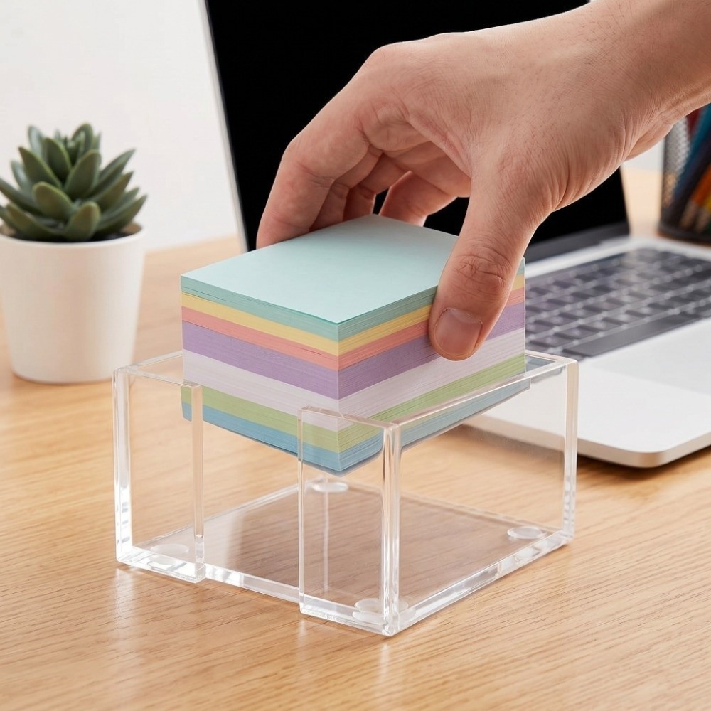 Transparent Sticky Note Holder - огляд і ціна Sticky Note Dispenser