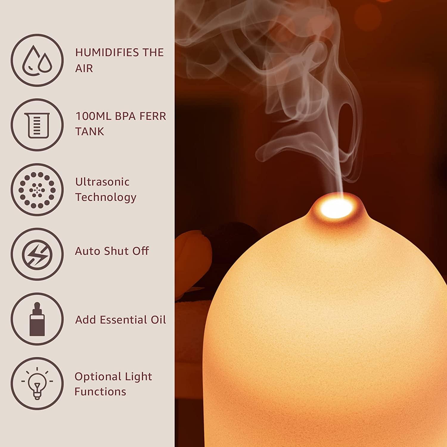 100ml Ceramic Essential Oil Di - огляд і ціна Home Office Gadgets