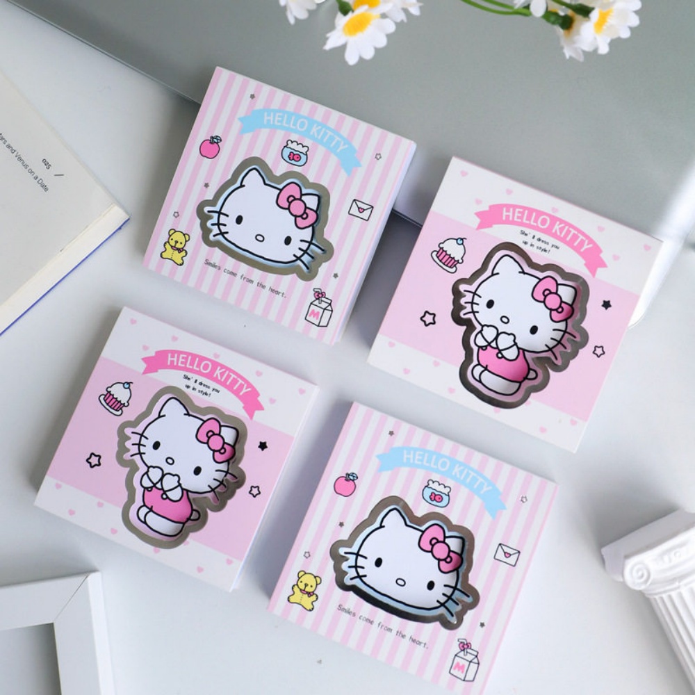 80Pcs Genuine Hello Kitty Stic - огляд і ціна Sticky Note Dispenser