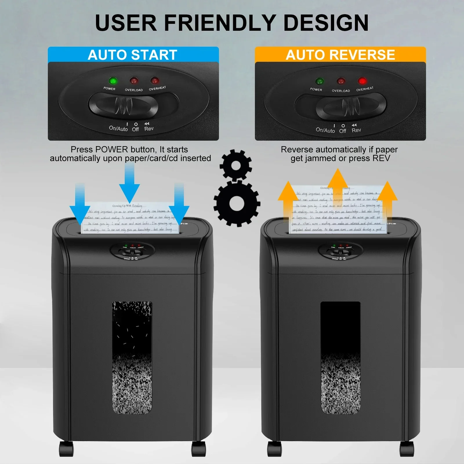 CD290P  10  Sheets  Micro Cut  - огляд і ціна Paper Shredder Micro