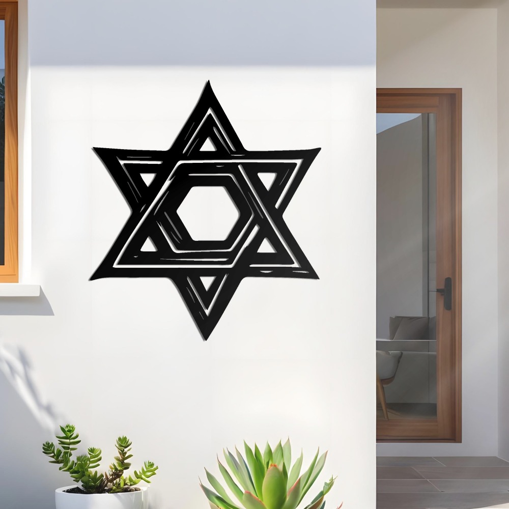 CIFBUY Iron Wall Art Star of D - огляд і ціна Home Office For