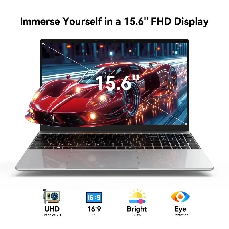 15.6 Inch Ultra Slim Gaming No - огляд і ціна Home Office Windows 11