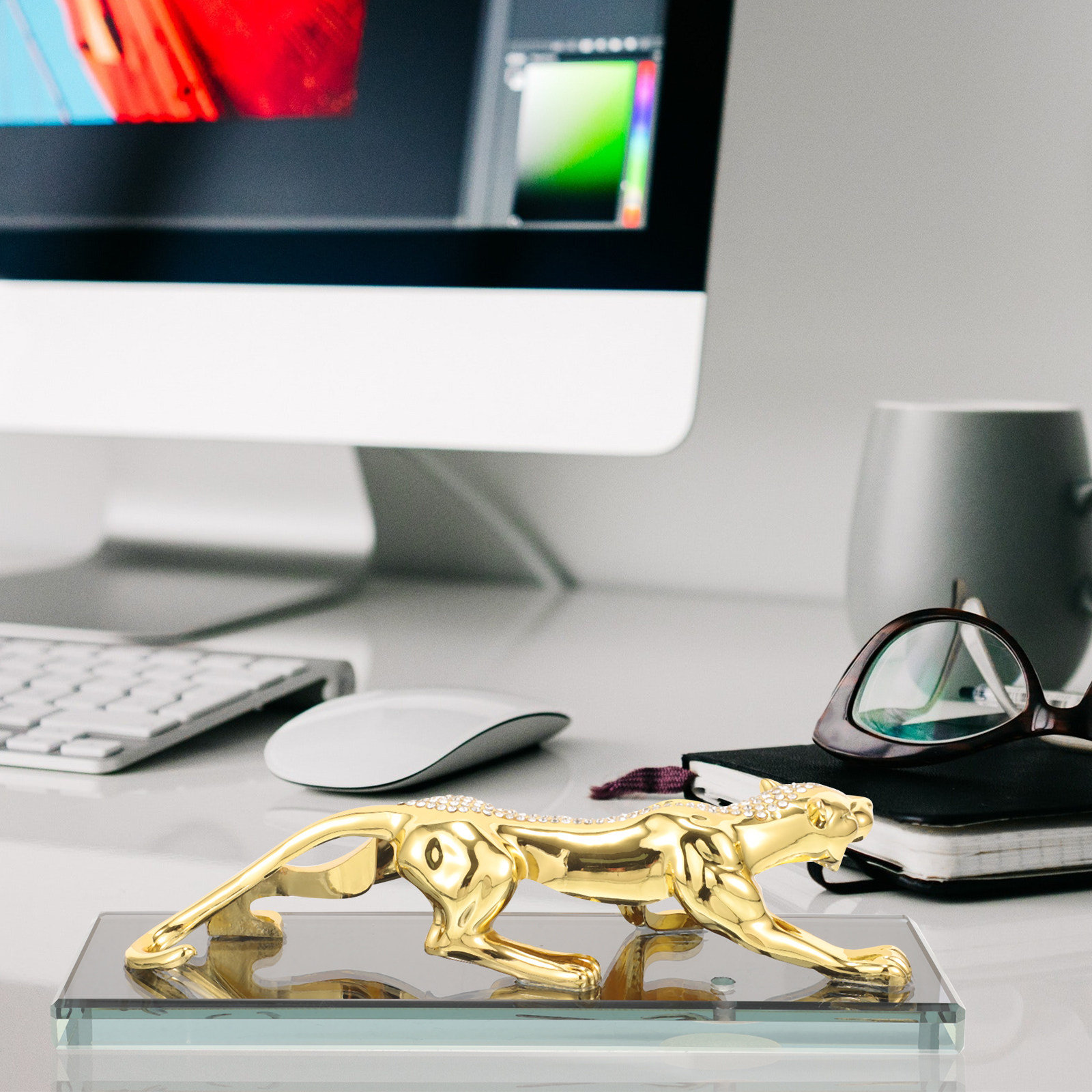 Leopard Shape Car Ornament Air - огляд і ціна Home Office Interior Design