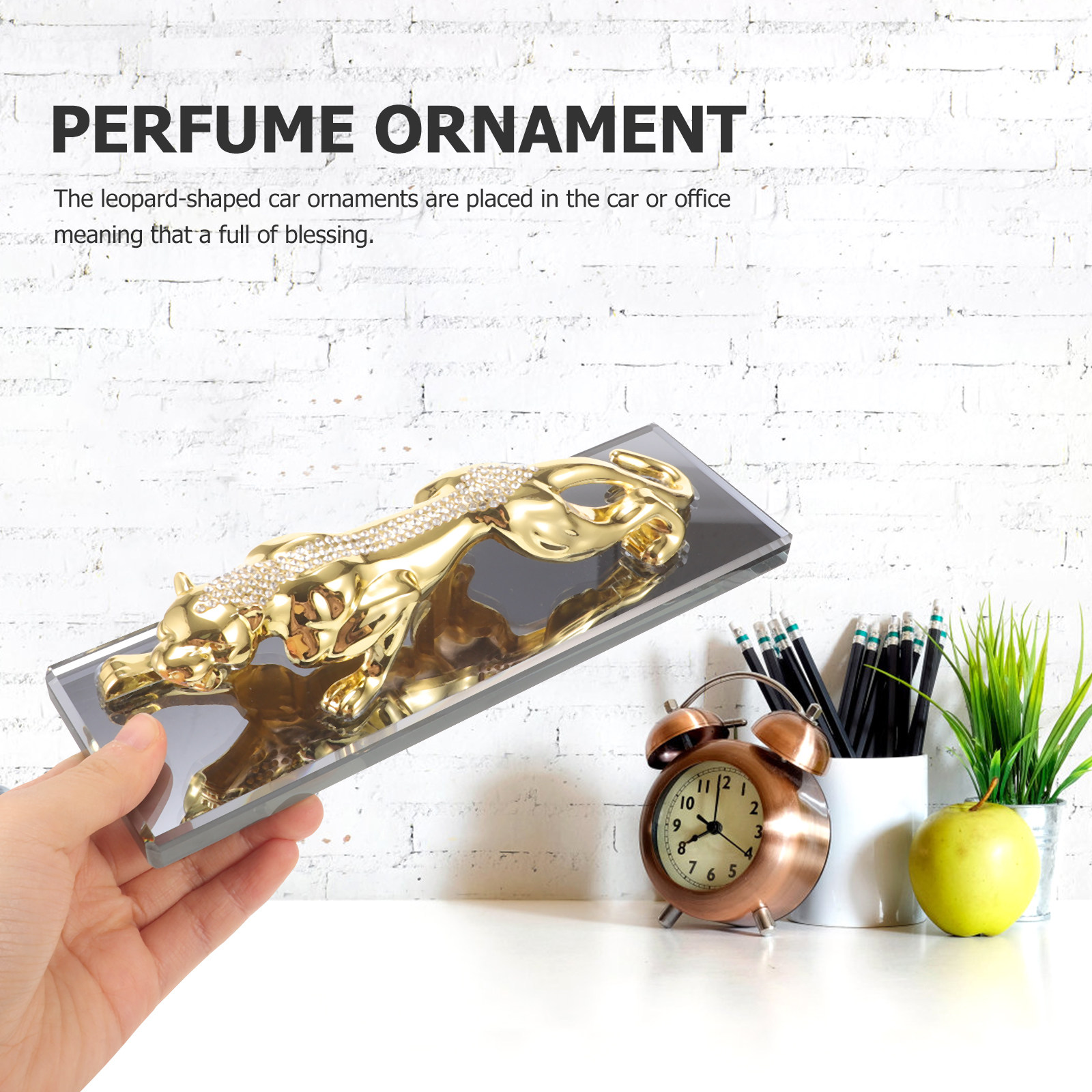 Leopard Shape Car Ornament Air - огляд і ціна Home Office Interior Design