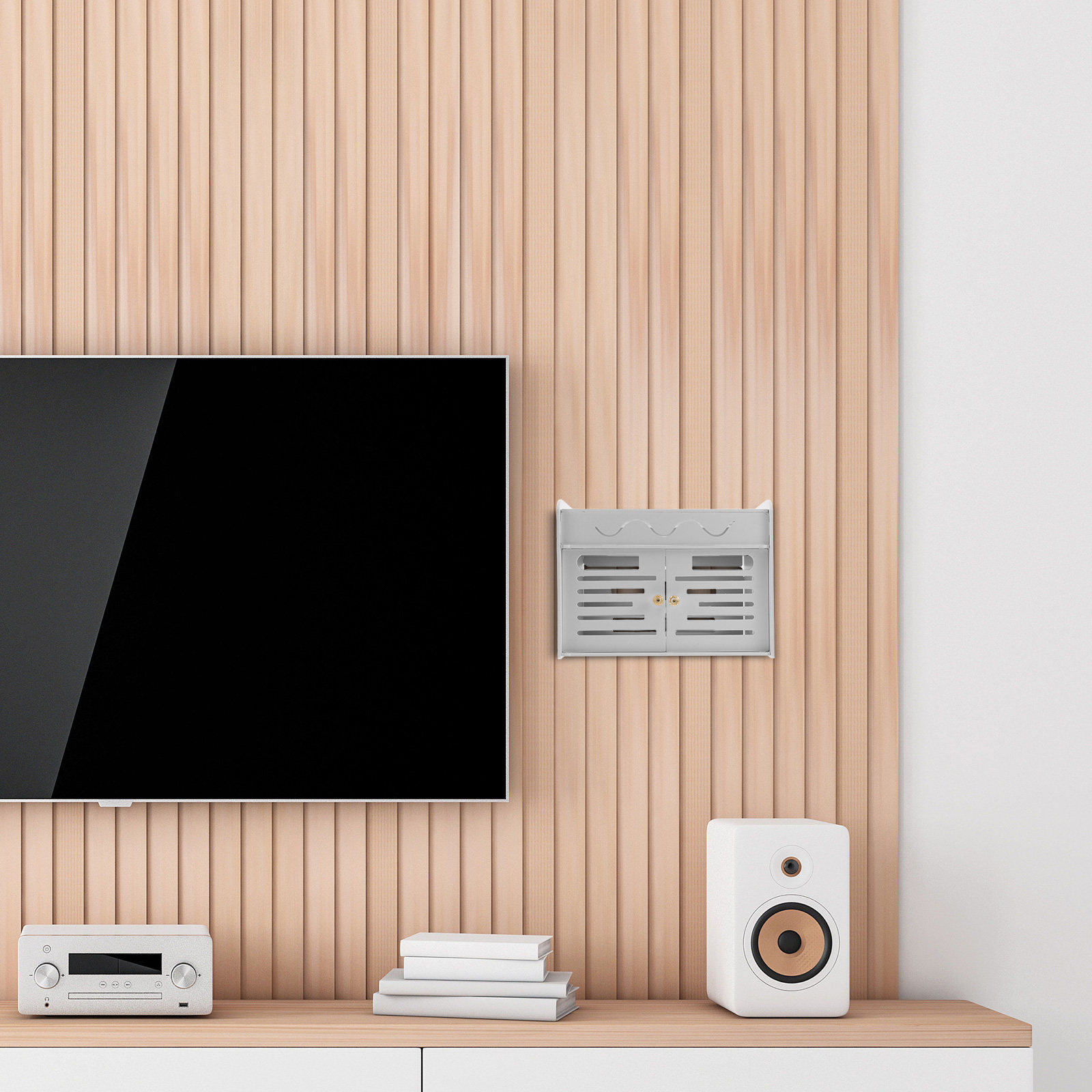 3-Layer WiFi Router Storage Bo - огляд і ціна Cable Management Box