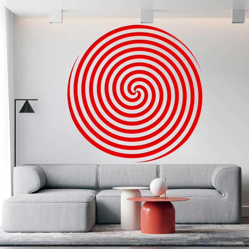 Circle Design Spiral Vision Wa - огляд і ціна Home Office Wallpaper