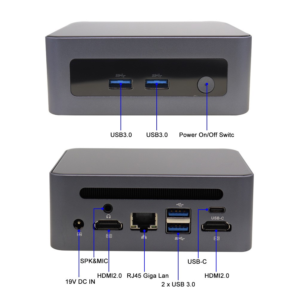 AMD NUC Mini Box PC Ryzen 5 56 - огляд і ціна Home Office Windows 11
