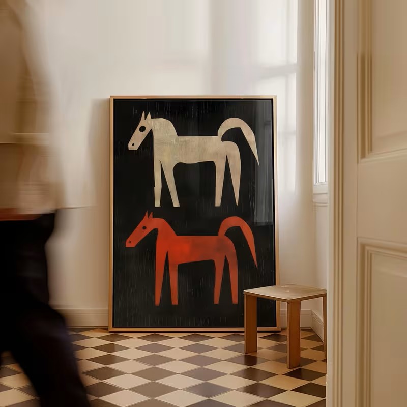 Animal Canvas Poster Wall Feat - огляд і ціна Home Office Interior Design