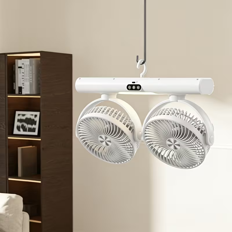 Dual-Head Circulation Fan Mode - огляд і ціна Home Office Gadgets