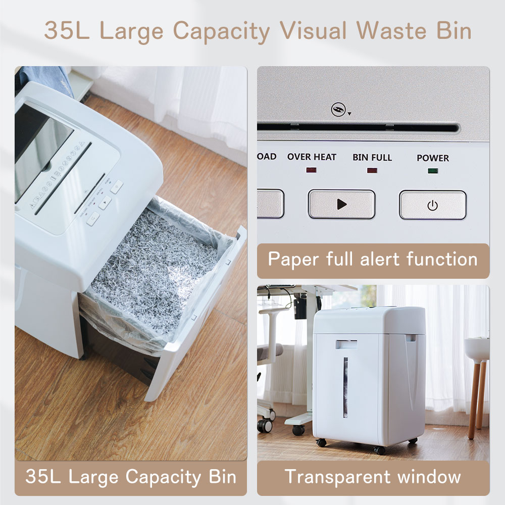 Heavy Duty 35L Paper Shredder  - огляд і ціна Paper Shredder Micro