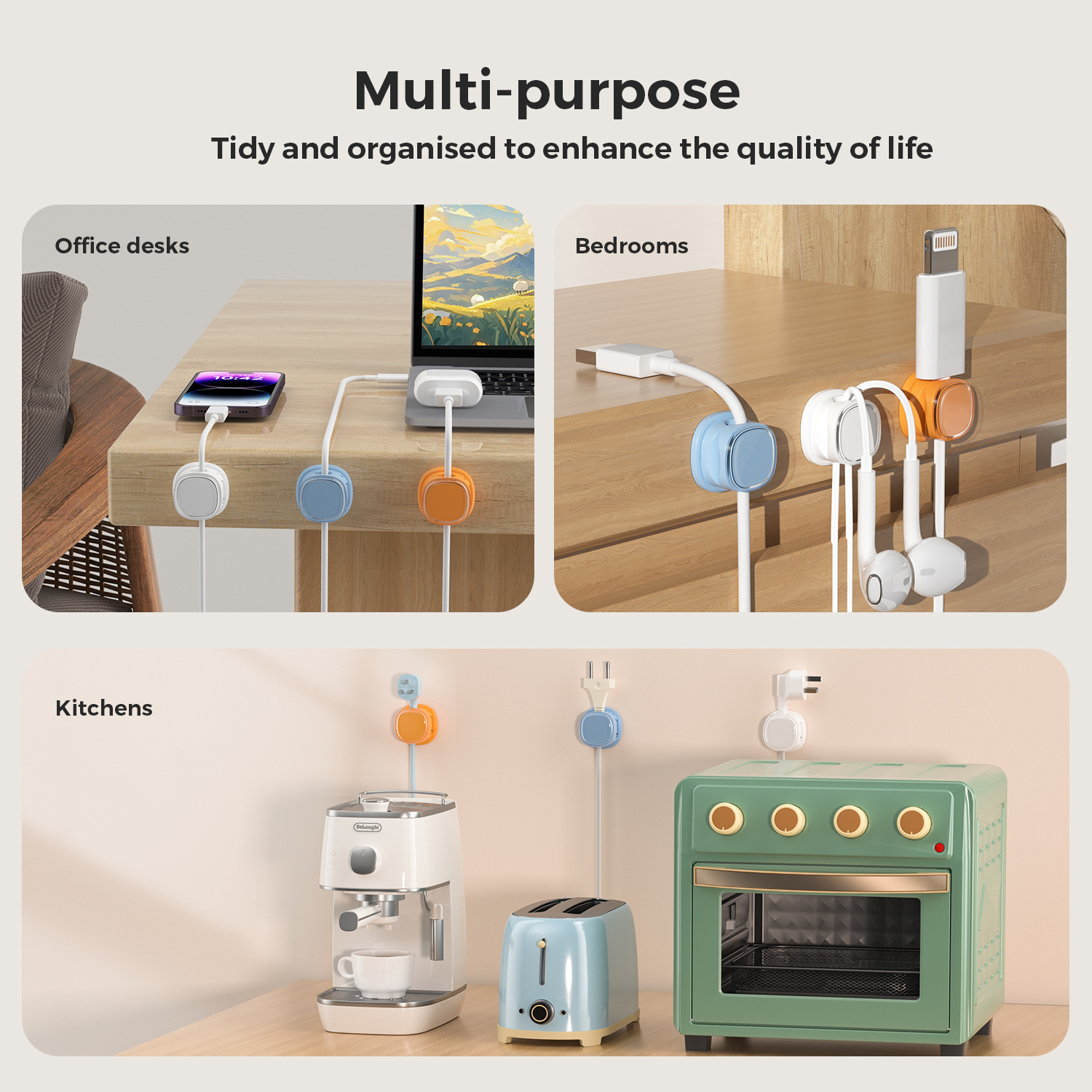 adhesive cable organizer Cable - огляд і ціна Cable Management Box