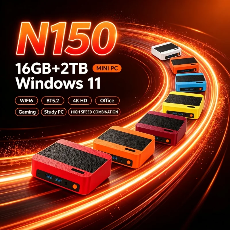 Intel N150 Colorful Mini Deskt - огляд і ціна Home Office Windows 11