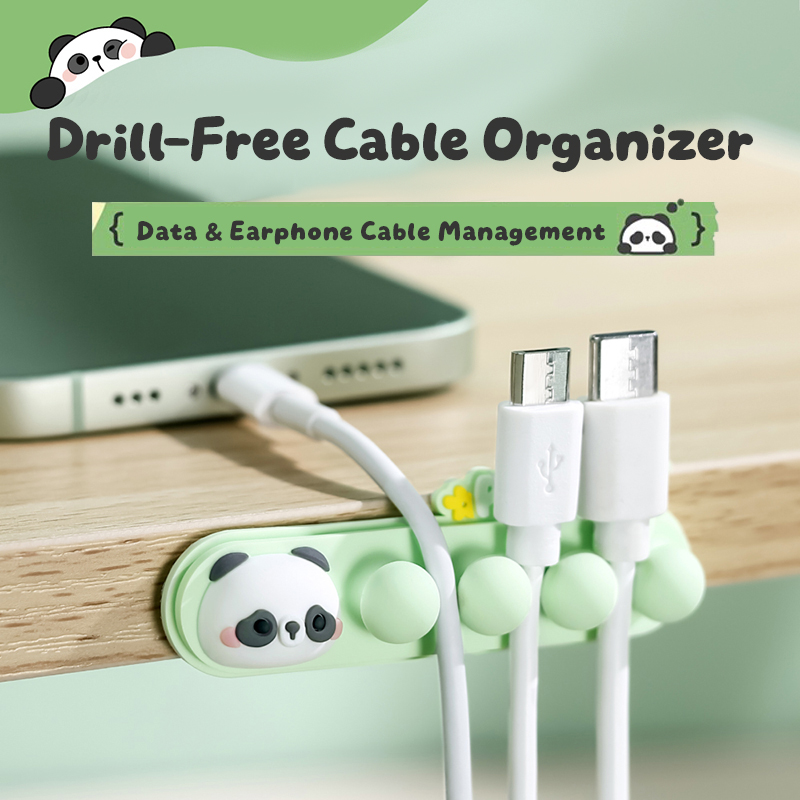 Cartoon Panda Cable Holder: Se - огляд і ціна Cable Management Box