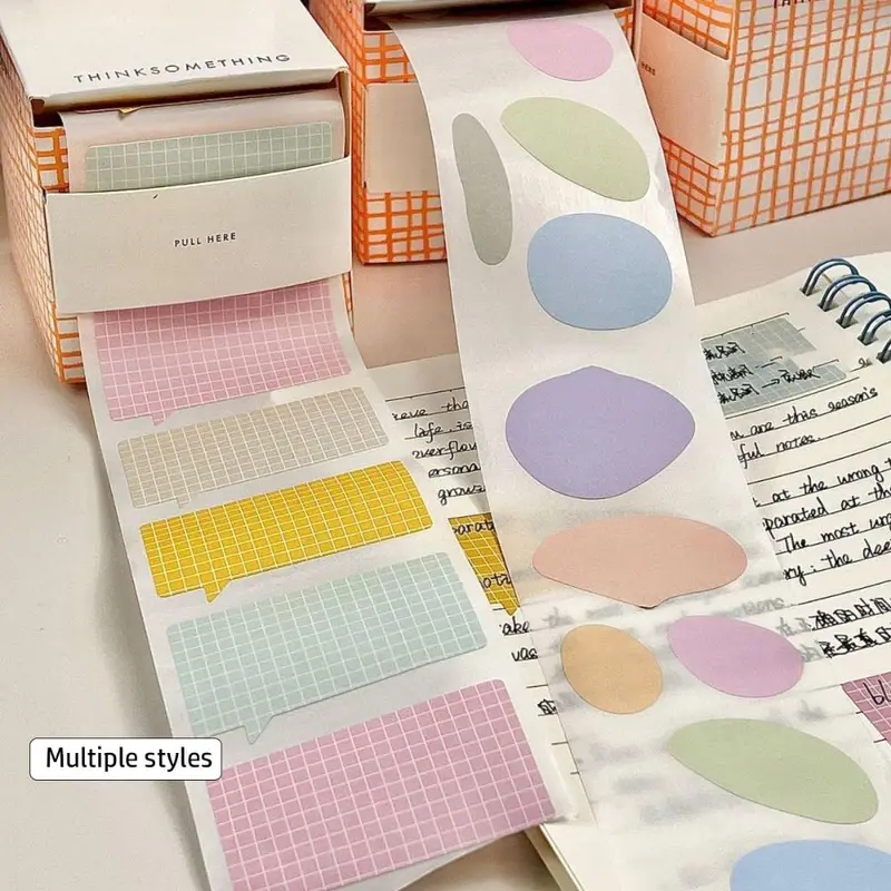 100PCS/Set Pull-out Memo Pad C - огляд і ціна Sticky Note Dispenser