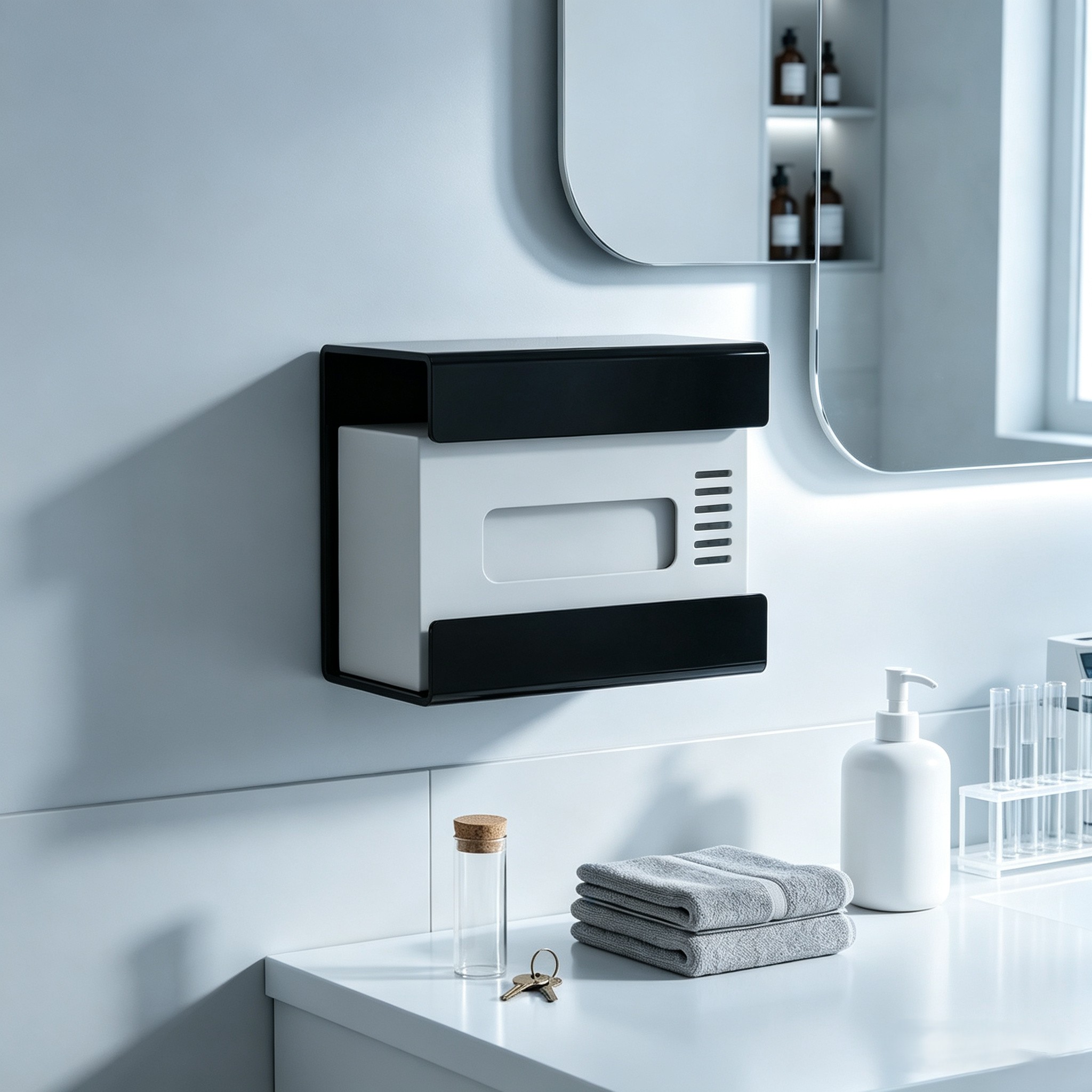 Clear Wall Mount Wipe Dispense - огляд і ціна Home Office Wallpaper