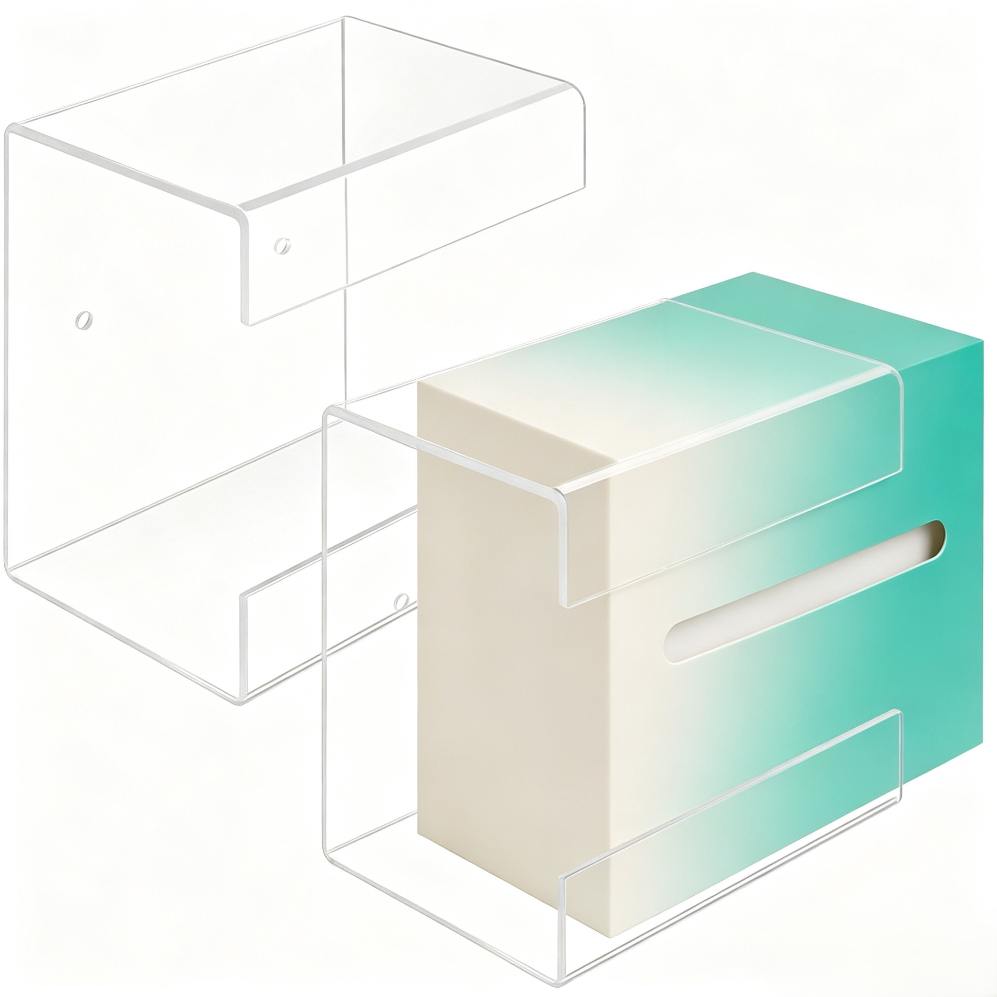 Clear Wall Mount Wipe Dispense - огляд і ціна Home Office Wallpaper