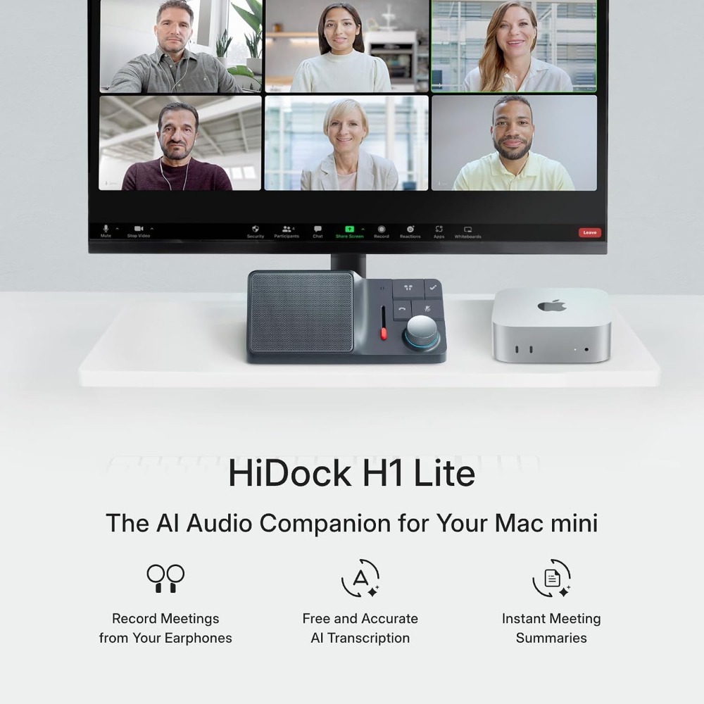 AI Conference Speakerphone wit - огляд і ціна Noise Canceling Headphones