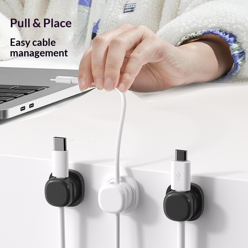 6Pcs Multi Color Rotatable Cab - огляд і ціна Cable Management Box