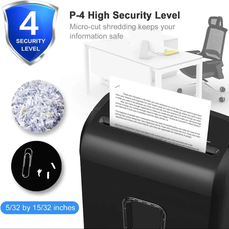 Bonsaii 6-Sheet Micro-Cut Pape - огляд і ціна Paper Shredder Micro