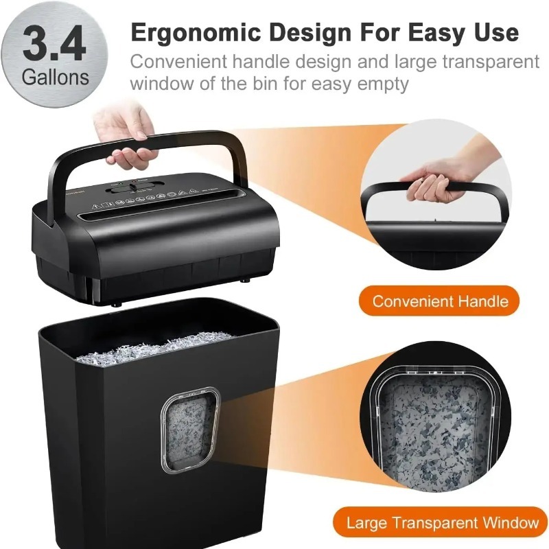 Bonsaii 6-Sheet Micro-Cut Pape - огляд і ціна Paper Shredder Micro