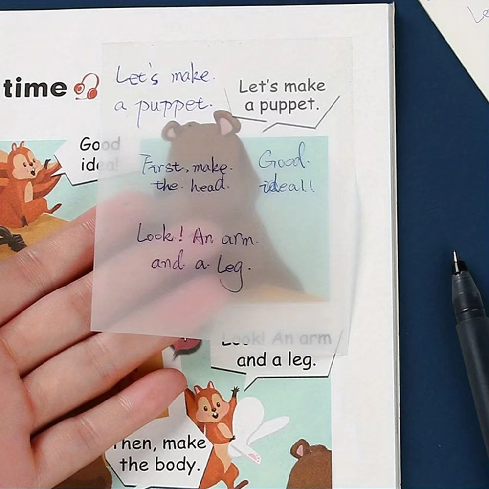 50 Sheets Transparent Sticky N - огляд і ціна Sticky Note Dispenser